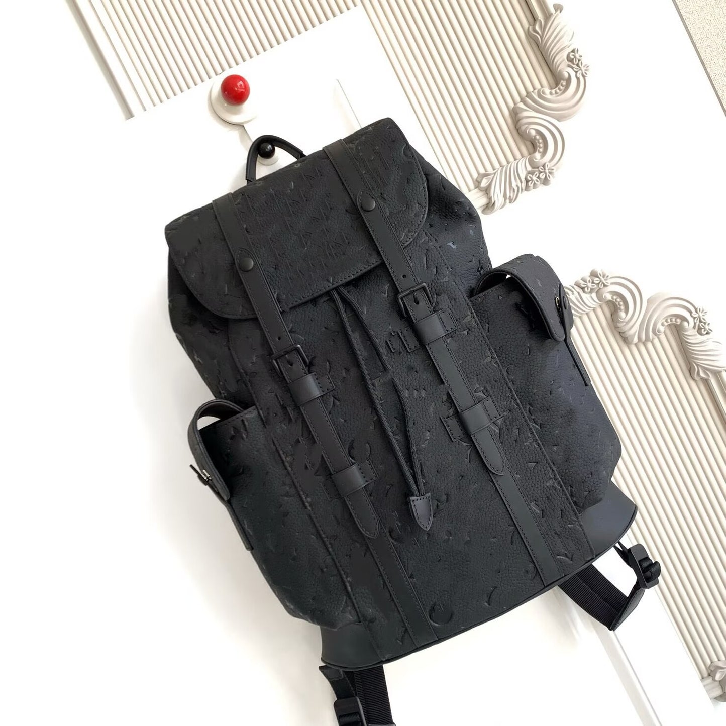 Men's Lu Classic Presbyopic Business Elegant Large Leisure Backpack