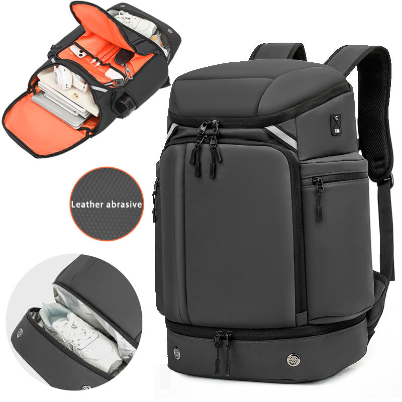 Women's & Men's Business Commute Computer Multifunctional Waterproof Backpacks