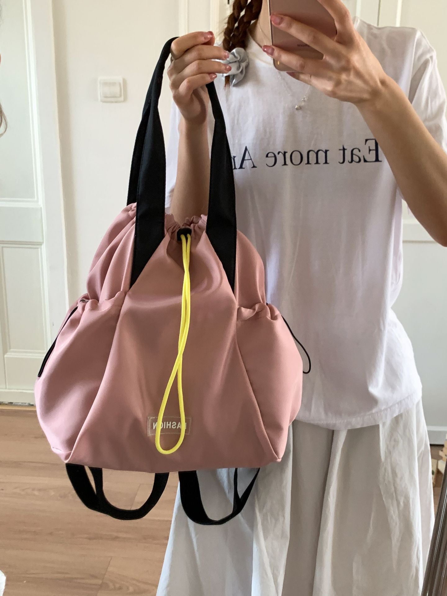Large Capacity Leisure Niche Lightweight College Simple Commute Women's Backpack