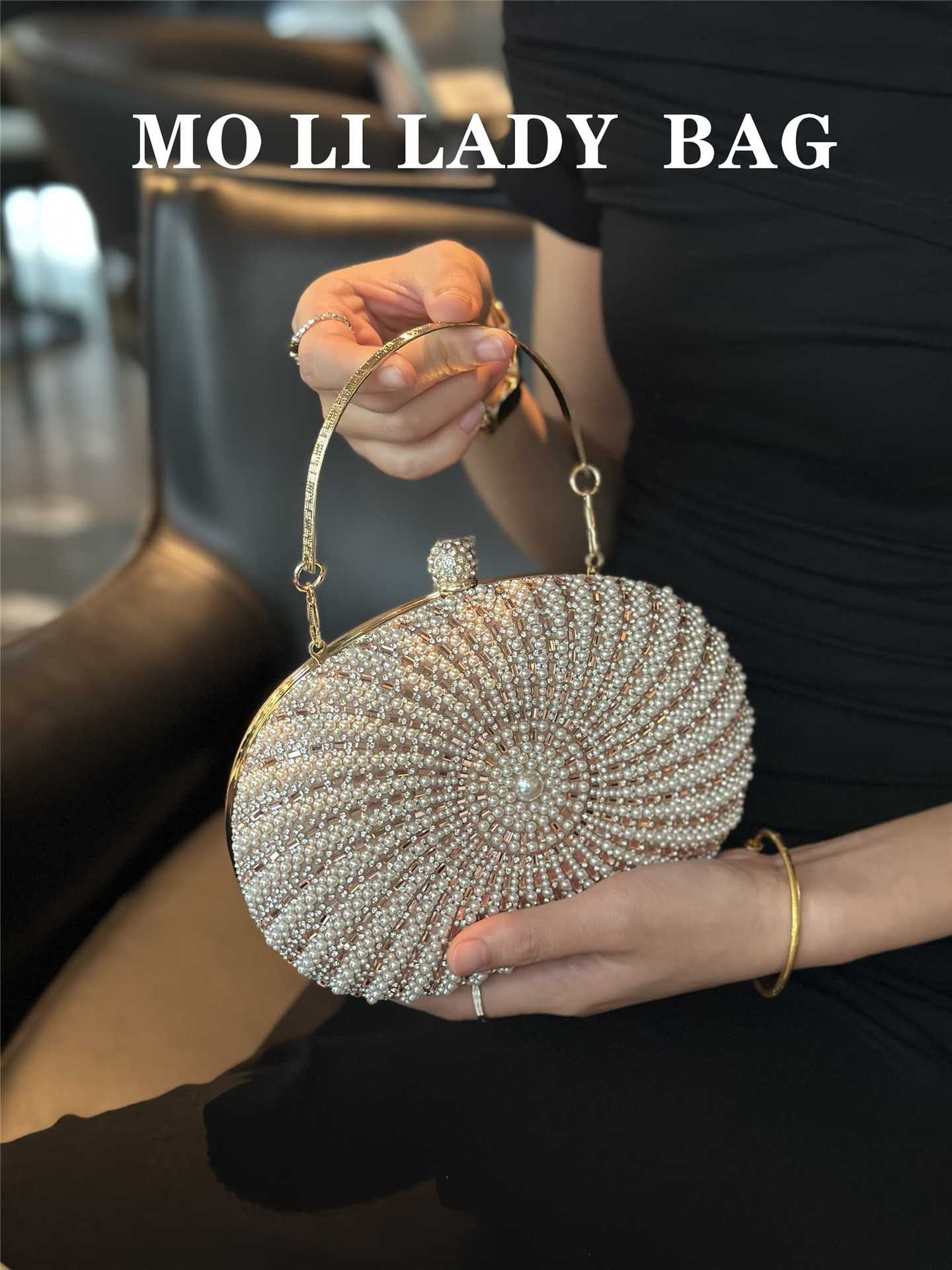 High Sense Pearl Dinner With Niche Female Cheongsam Bags