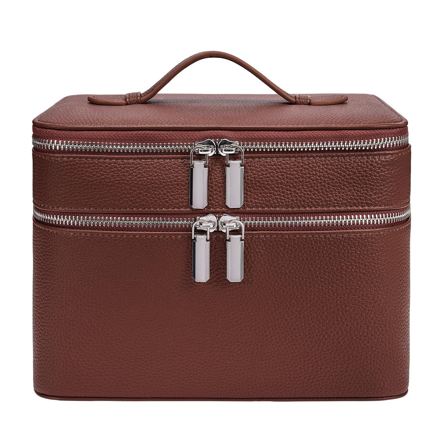 Light Luxury Large Capacity Leather Convenient Cosmetic Cases
