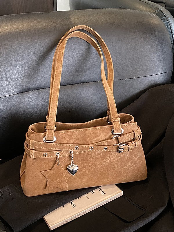 Design Trend Decorative Fashion Underarm Sweet Women's Shoulder Bag