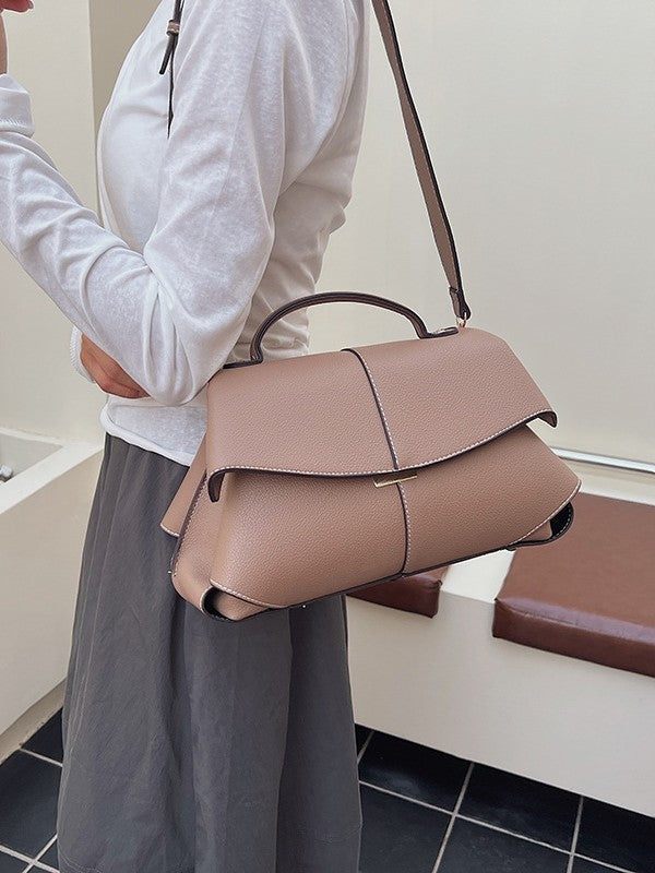 Women's Smile French Style High Sense Niche Boston Fashion Bags