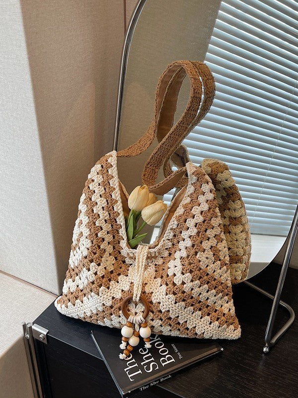 Bohemian Ethnic Style Cotton Thread Woven Female Bags