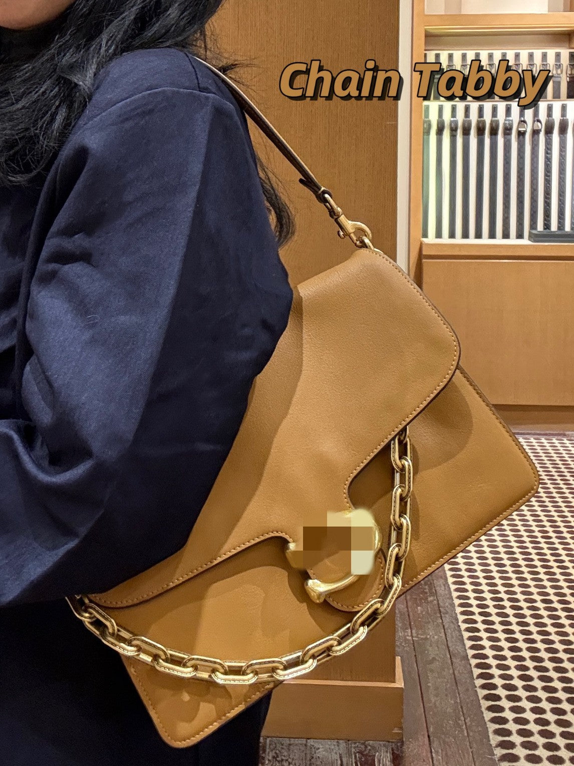 Women's Chain Underarm Genuine Leather Retro Shaped Shoulder Bags