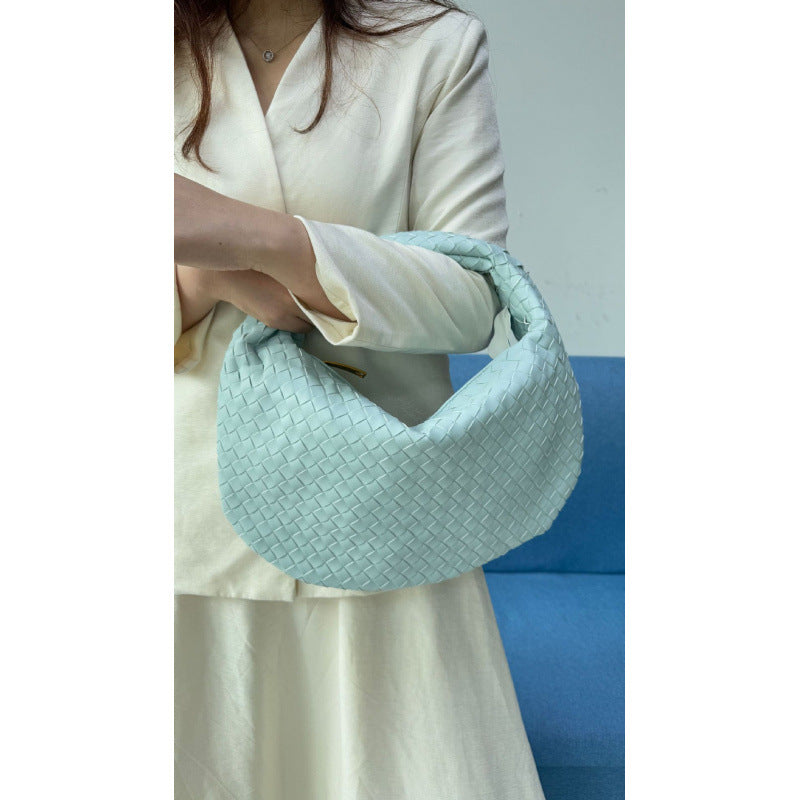 Knotted Woven Portable Underarm Fashion Large Bags