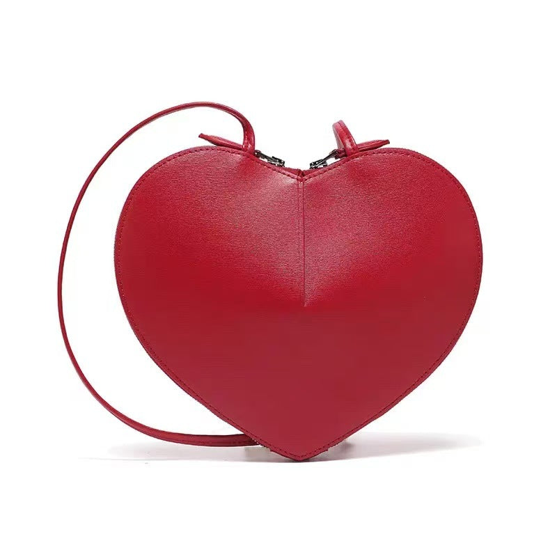 Women's Chinese Valentine's Day Gift Red Heart Dinner Women's Handbag