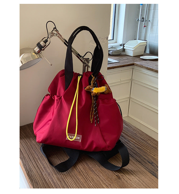 Large Capacity Leisure Niche Lightweight College Simple Commute Women's Backpack
