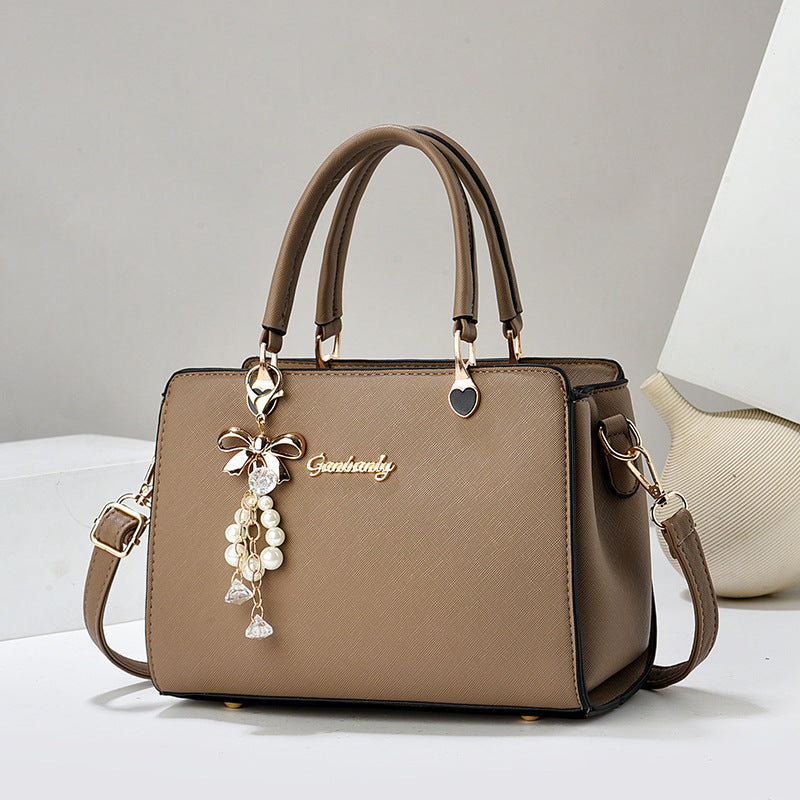 Women's Mother's Day Gift To Give Mom Elegant Texture Women's Shoulder Bag