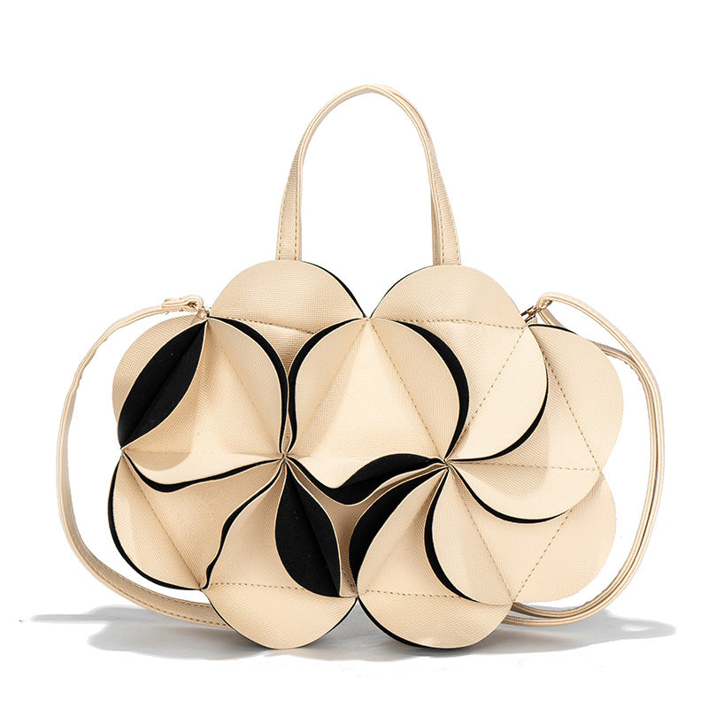Design Three-dimensional Flower High Sense Patchwork Easy Handbags