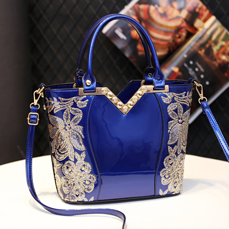 Women's Fashionable Trendy Texture Temperamental Mother Women's Handbag