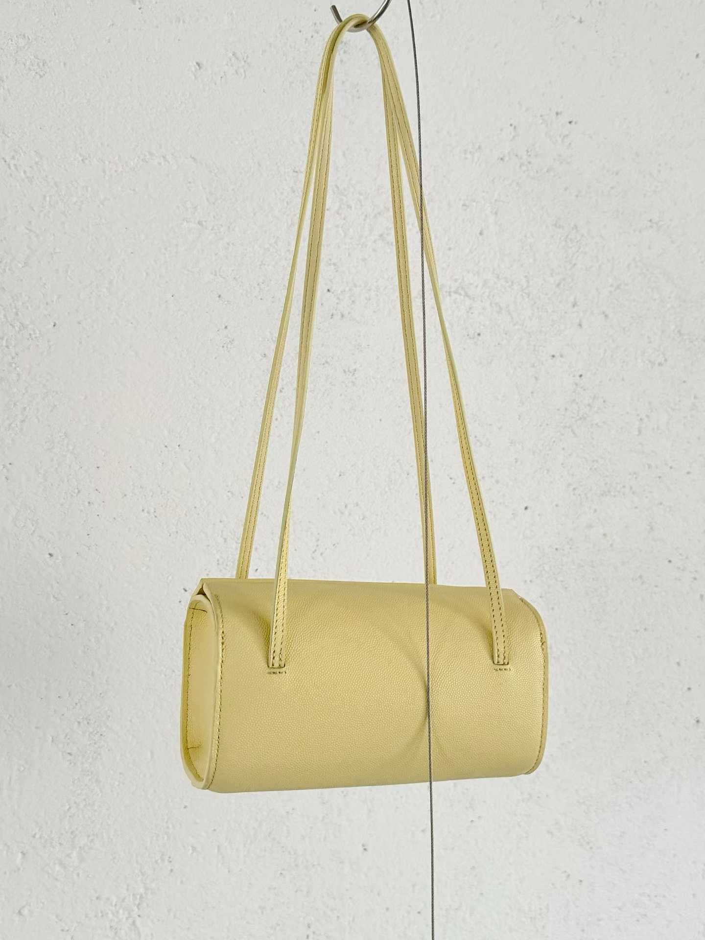 Design Solid Color First Layer Cowhide Box Caviar Women's Shoulder Bag