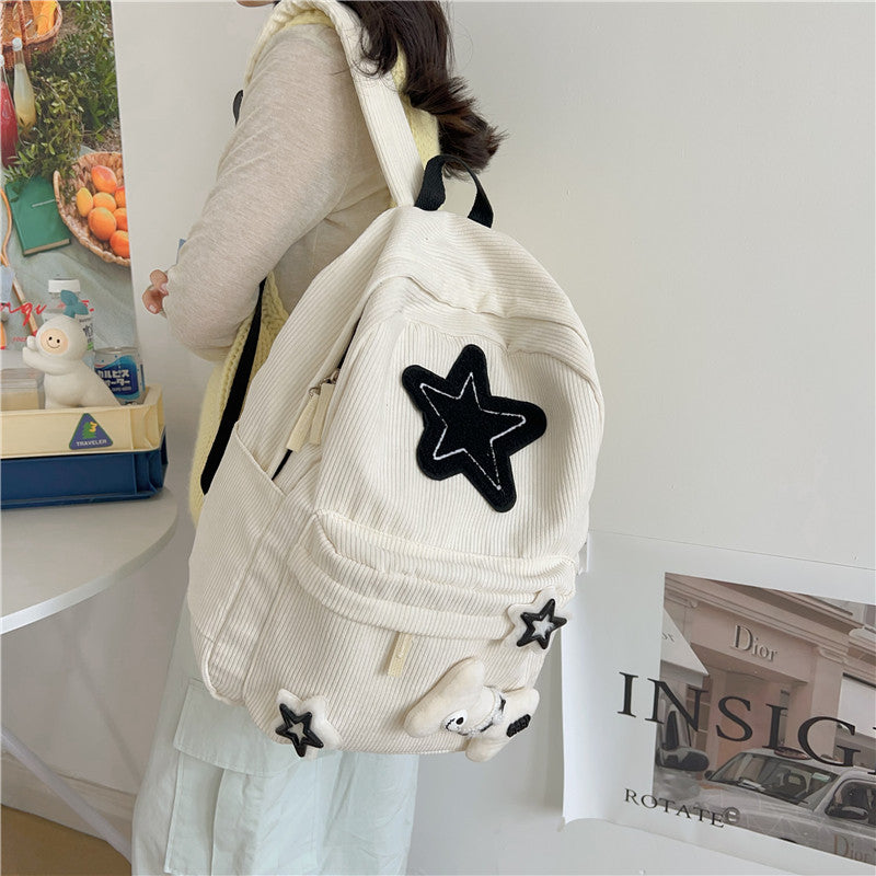 Large Capacity Portable Trendy Cool Style Leisure Backpack