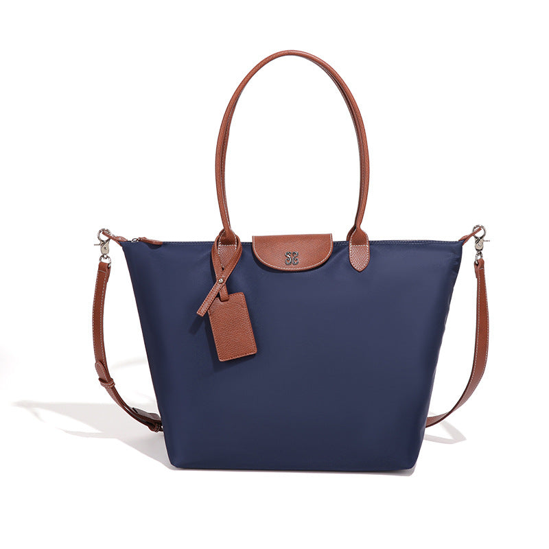 Nylon Large French Commuter Dumpling Capacity Oxford Tote Bag