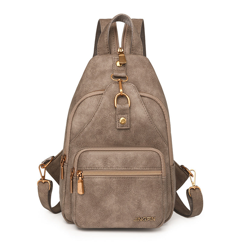 Women's Soft Leather Vintage Large Capacity Lightweight Bags