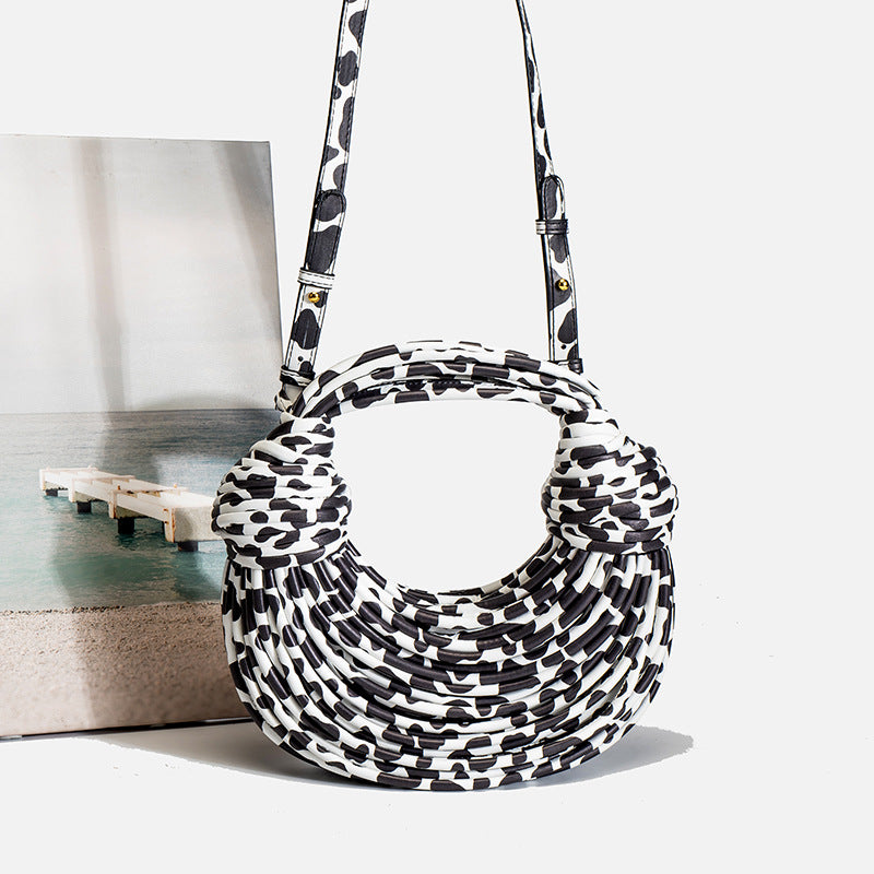 Women's Summer Niche Fashion Creative Personalized Trend Woven Women's Handbag