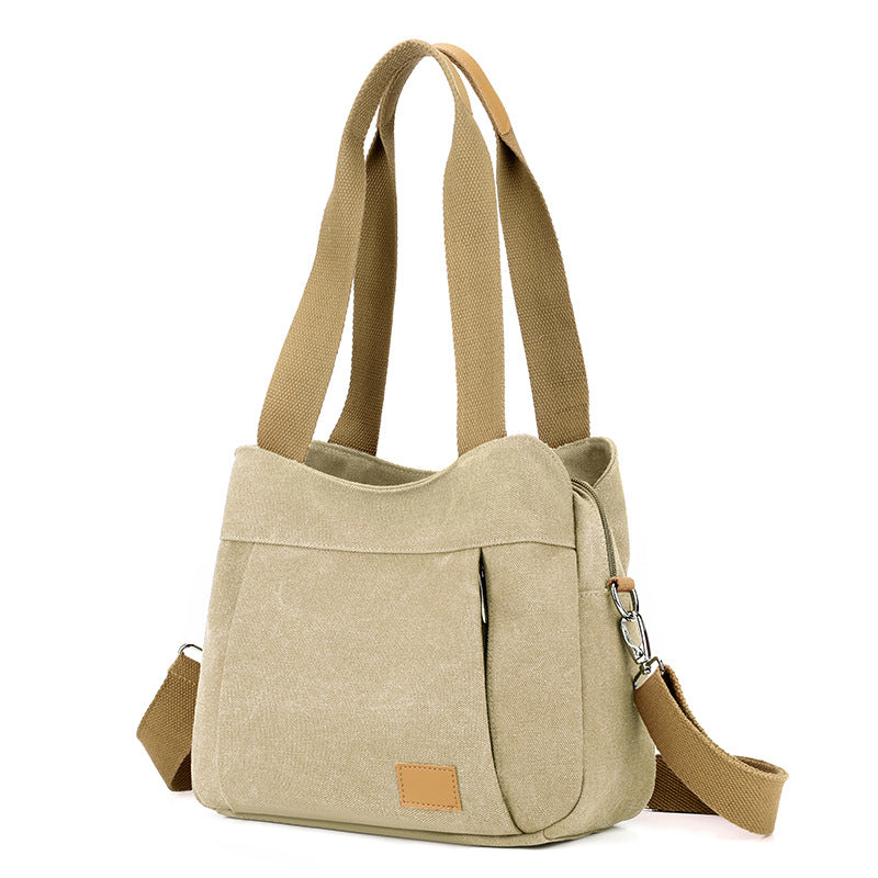 Women's Retro Trendy Large Capacity Lightweight Simple Tote Bag