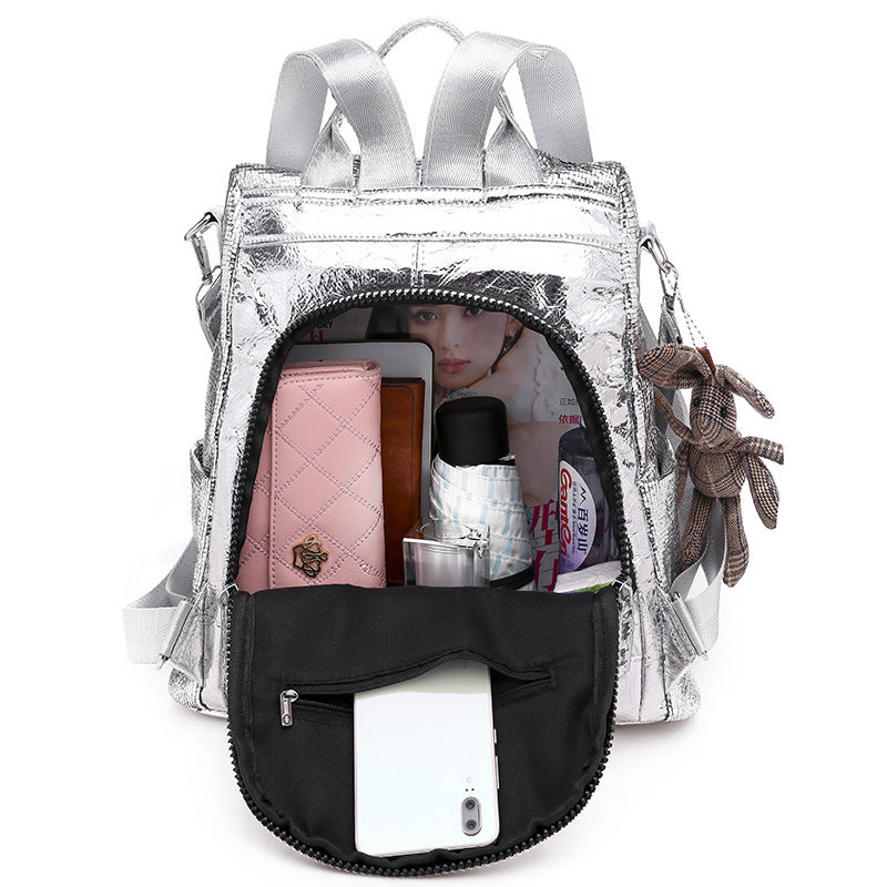 Women's Sequin Fashion Trend Korean Style High Leisure Backpack