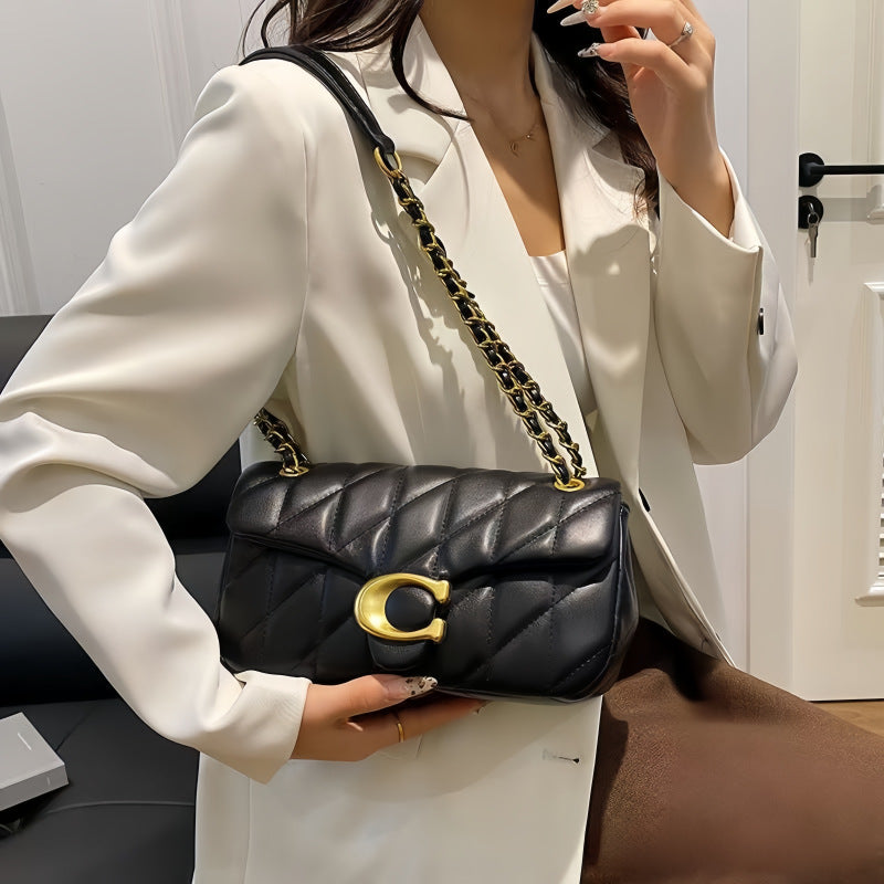 New Rhombus Dionysian Baguette Underarm Fashion Ladies Bags