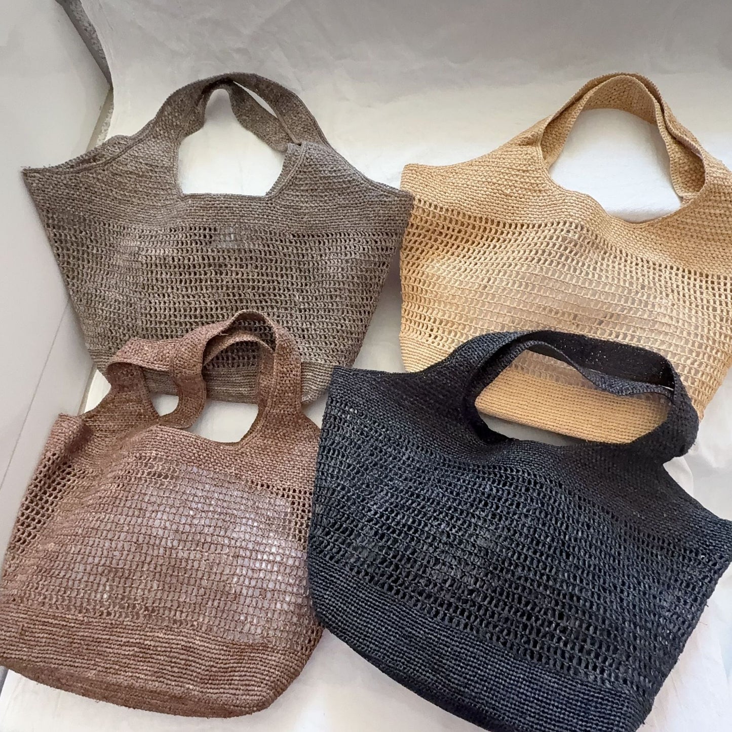 Women's Summer Straw Woven Raffia Hand-woven Large Seaside Women's Shoulder Bag
