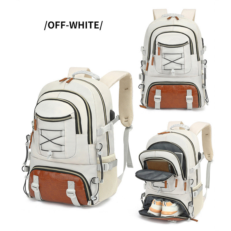 Good-looking Large Capacity High Sense Hiking Oxford Leisure Backpack
