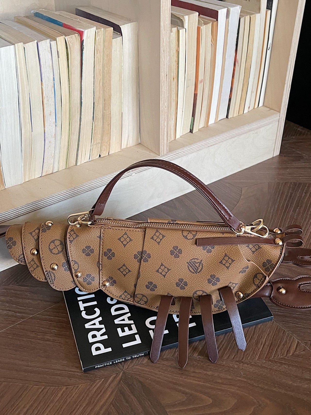 Creative Niche Fun Lobster Funny Old Women's Messenger Bag