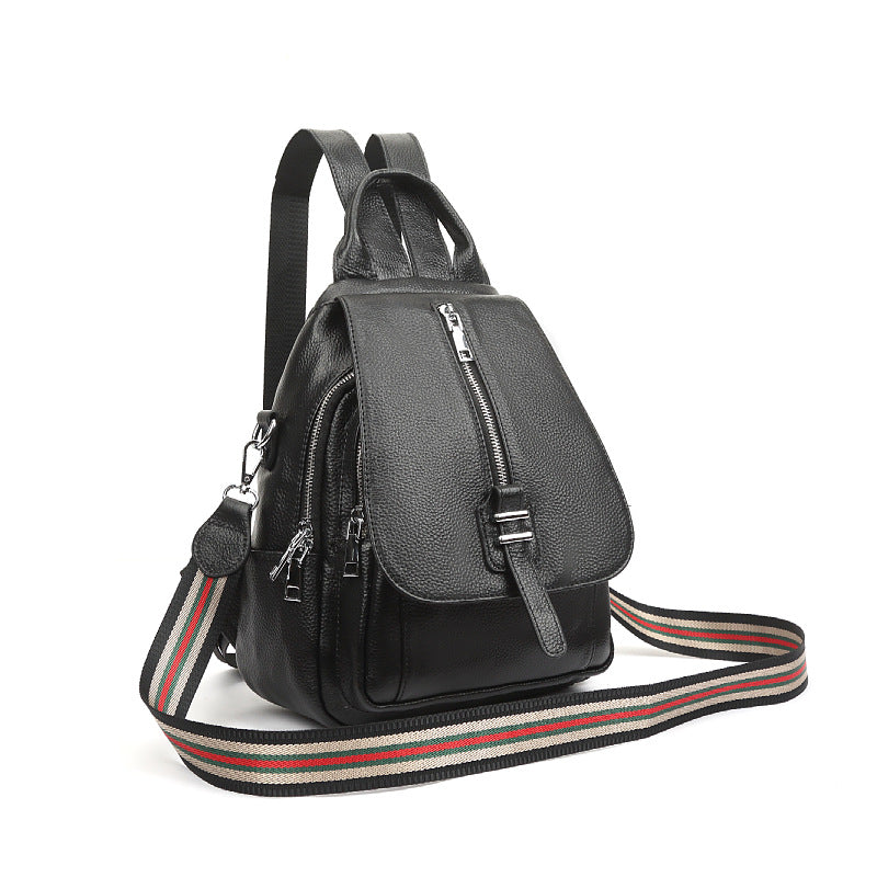 Women's Genuine Leather Korean Boutique First Layer Cowhide Women's Backpack