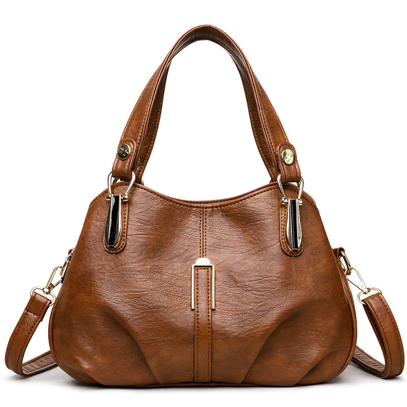 Women's Fashion Simple Popular Mom Portable Women's Handbag