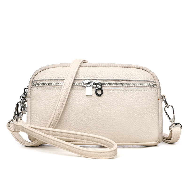 Women's First Layer Cowhide Fashion Genuine Leather Large Capacity Versatile Bags