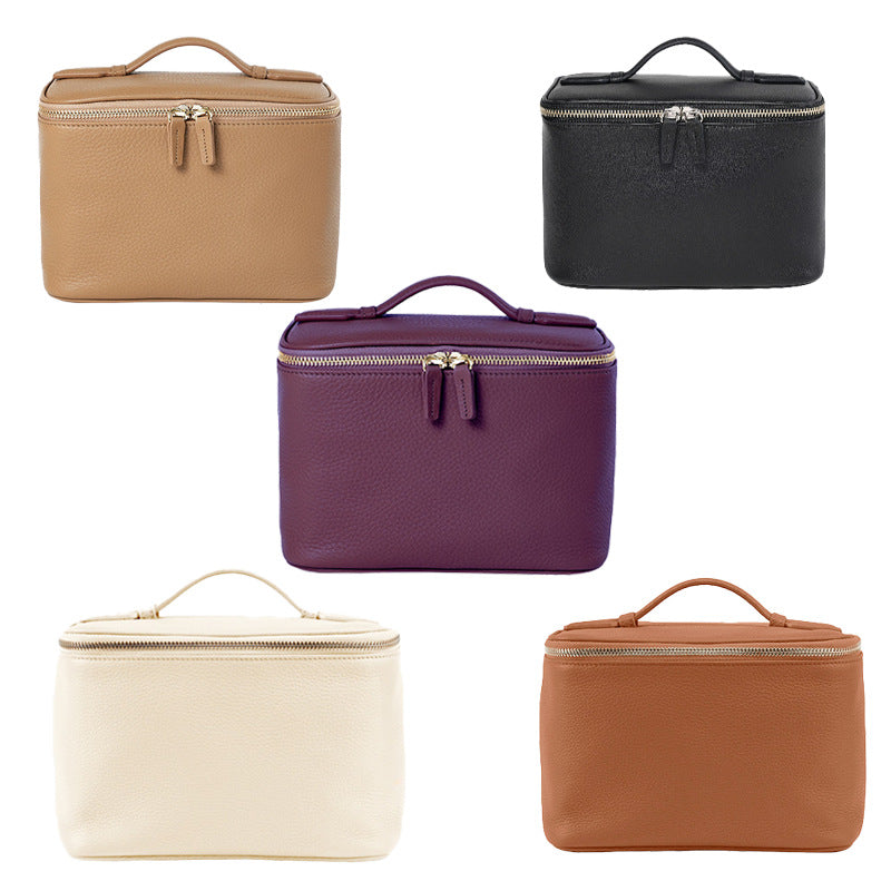 Women's Portable Large Capacity Toiletry Hot Words Cosmetic Bags