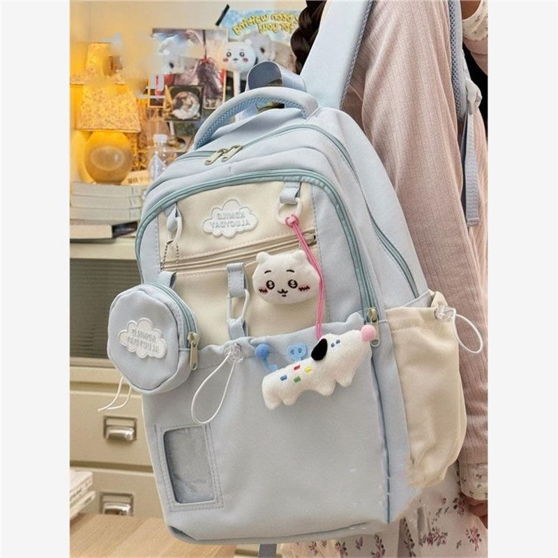 Cute Junior High Large Capacity Korean Style Leisure Backpack