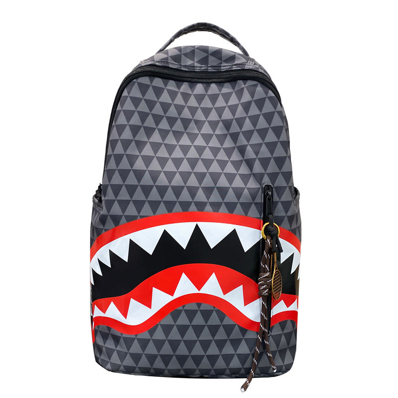 Capacity Personalized Shark Quirky Ideas Ugly Leisure Backpack