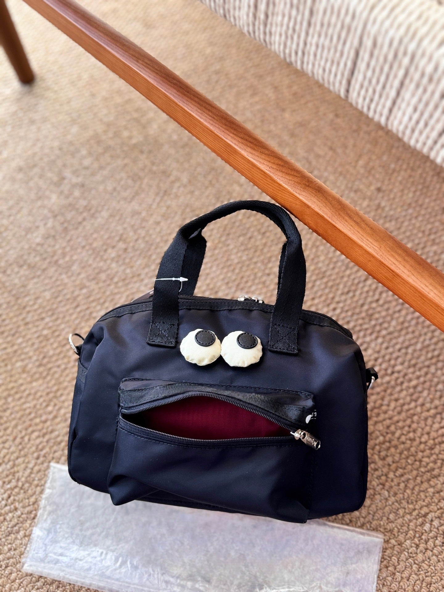 Big Eyes Facial Expression Series Collection Large Capacity Cute Backpacks