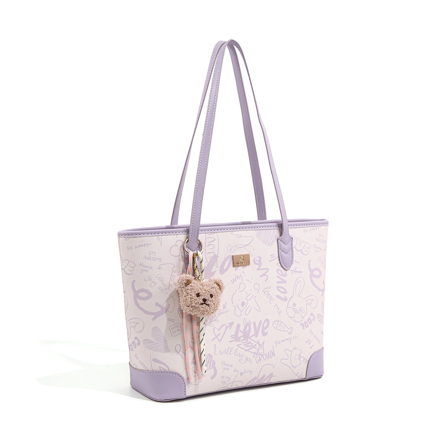 Mi Female Iti Design Printed Large Tote Bag