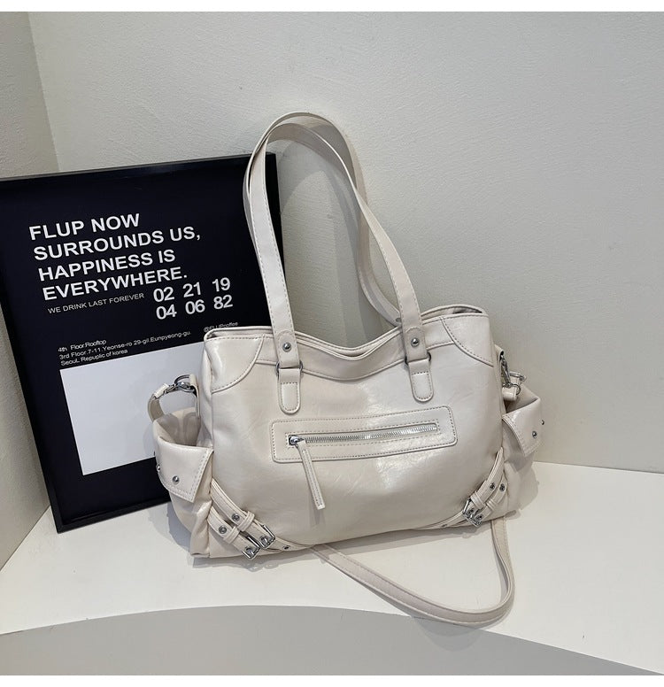 Women's Retro Large Capacity Summer Versatile Korean Style Women's Shoulder Bag