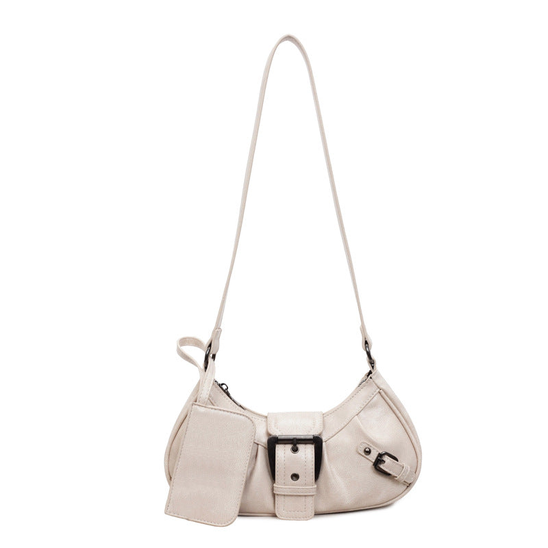 Women's American Retro Commuting Elegant Motorcycle Trendy Fashion Women's Messenger Bag