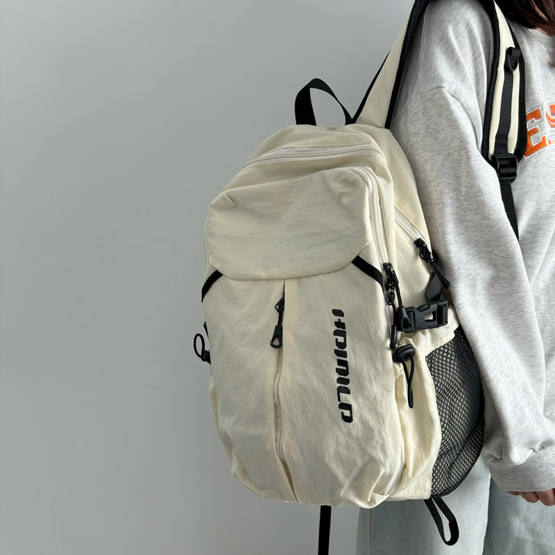 Women's & Men's Portable Burden Alleviation Large Capacity Junior Leisure Backpack