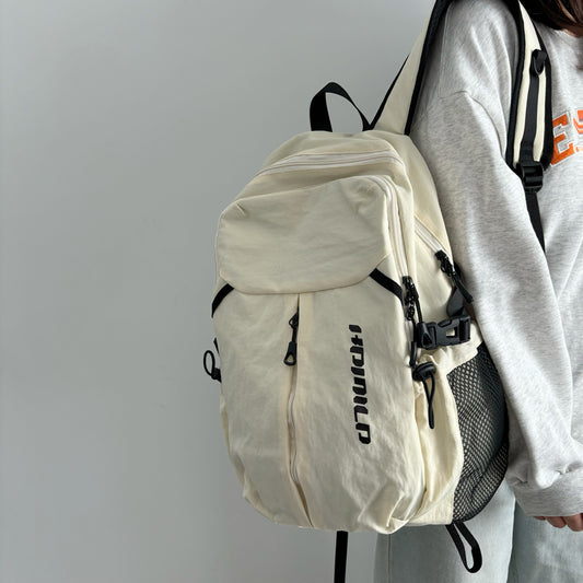 Women's & Men's Portable Burden Alleviation Large Capacity Junior Leisure Backpack