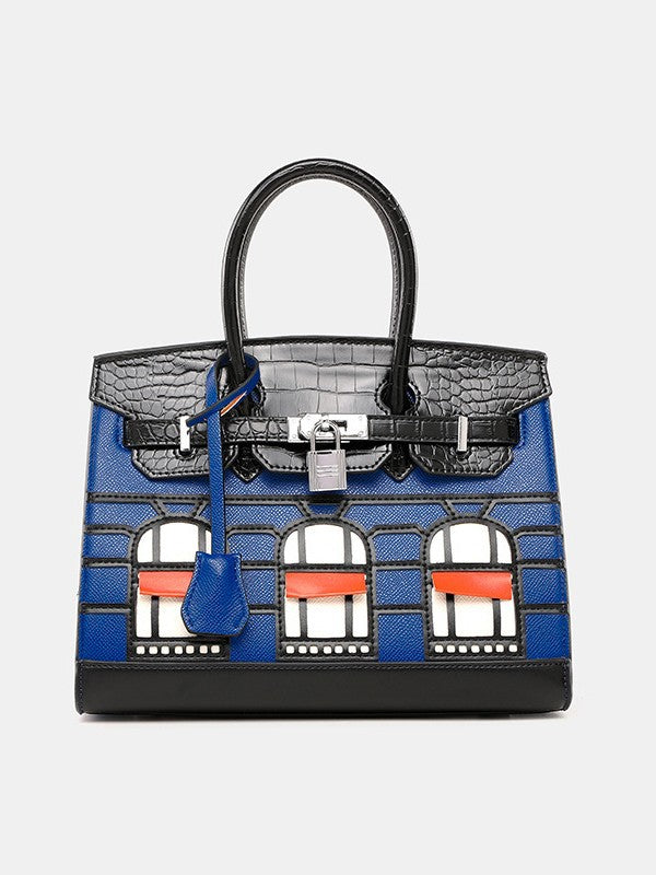 Women's Classic High-grade Crocodile Pattern Niche House Bags