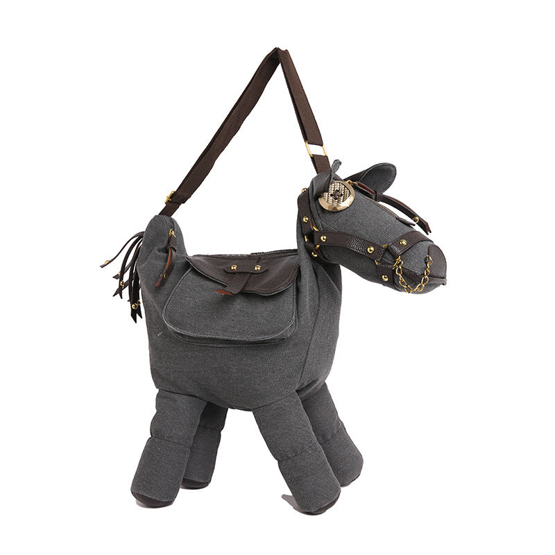 Spring Limited Pony Personality Fashion Cartoon Women's Messenger Bag