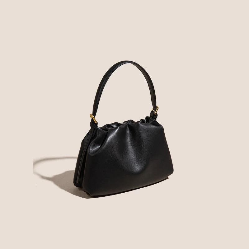 Women's Niche High-grade Portable Fashionable First Layer Women's Shoulder Bag