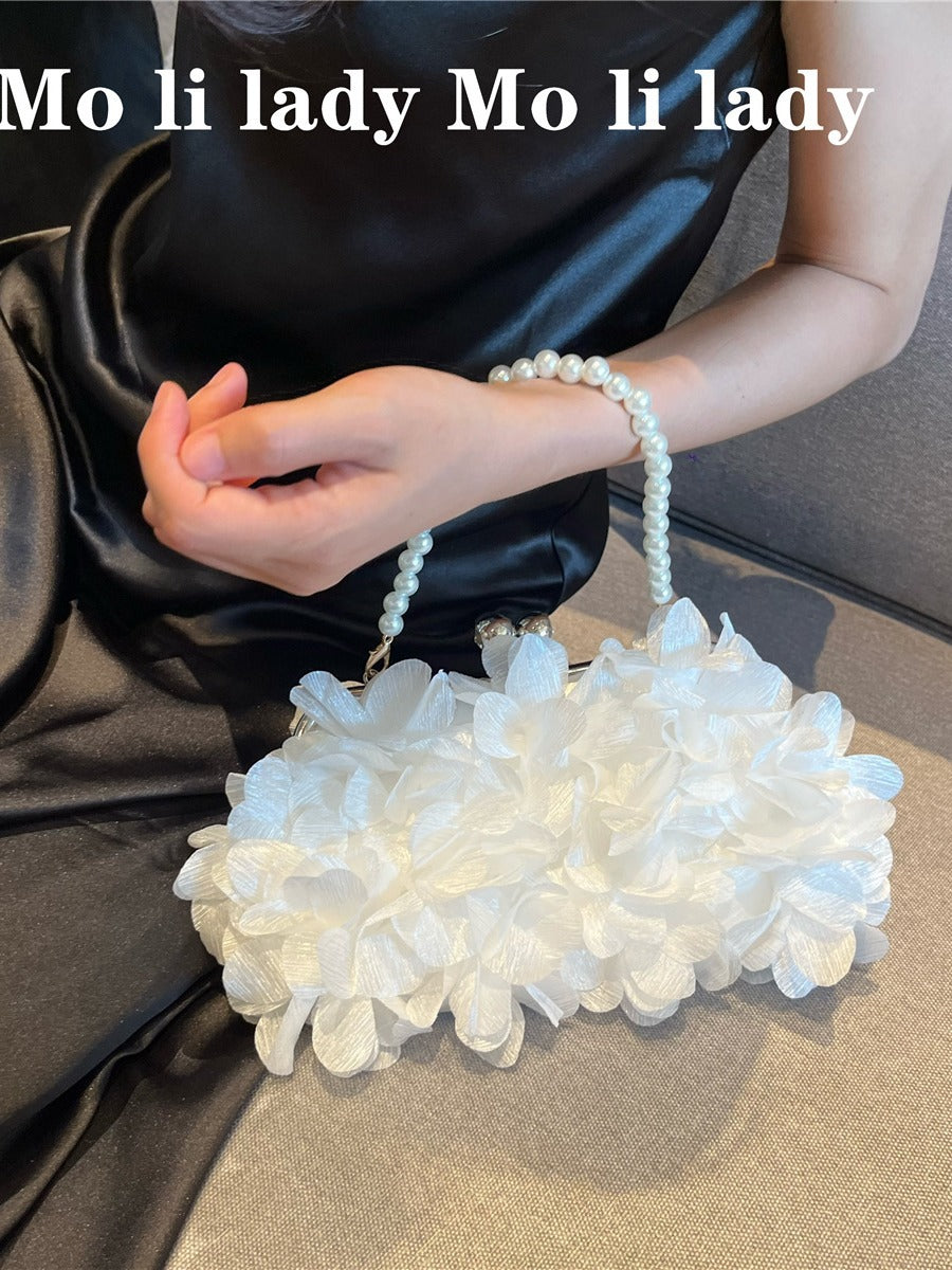 Petals Dinner Banquet Clutch Cheongsam Formal Dress Women's Handbag