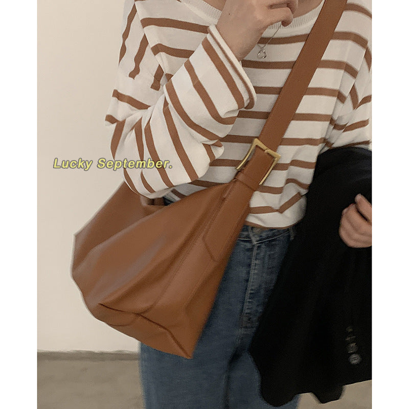 Female Fashion Niche Large Capacity Underarm Tote Bag