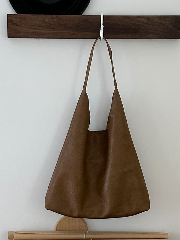 Women's Large Capacity Korean High-grade Trendy Commute Tote Bags