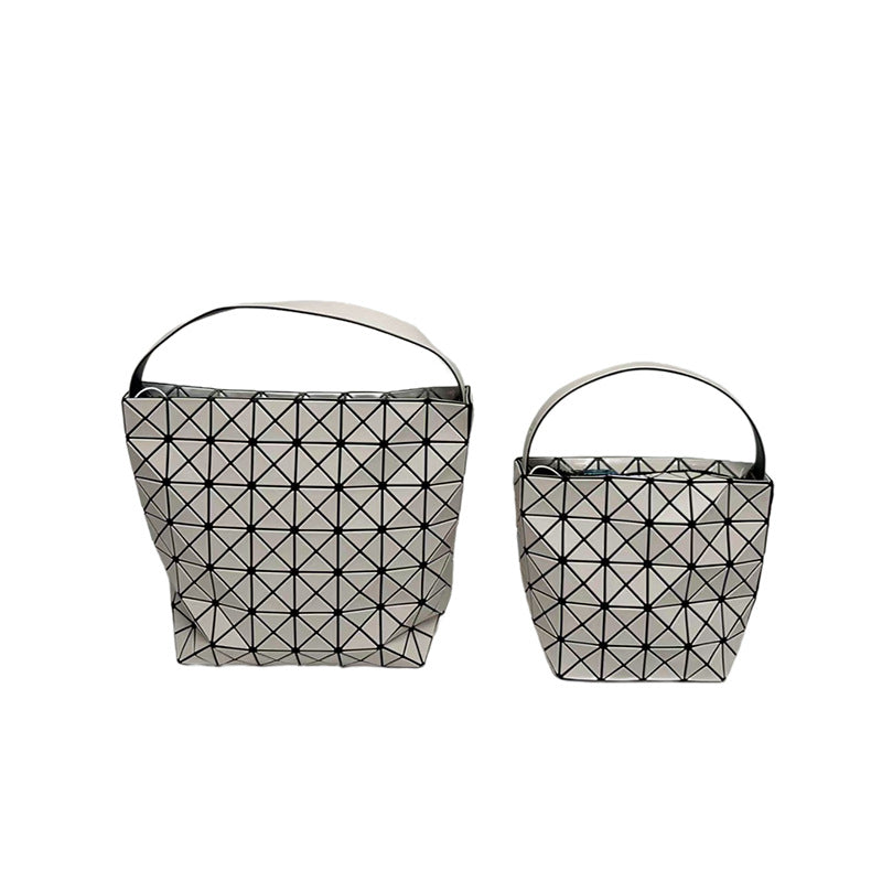 Women's Geometric Life Rhombus Moon Fashion Baguette Underarm Bag