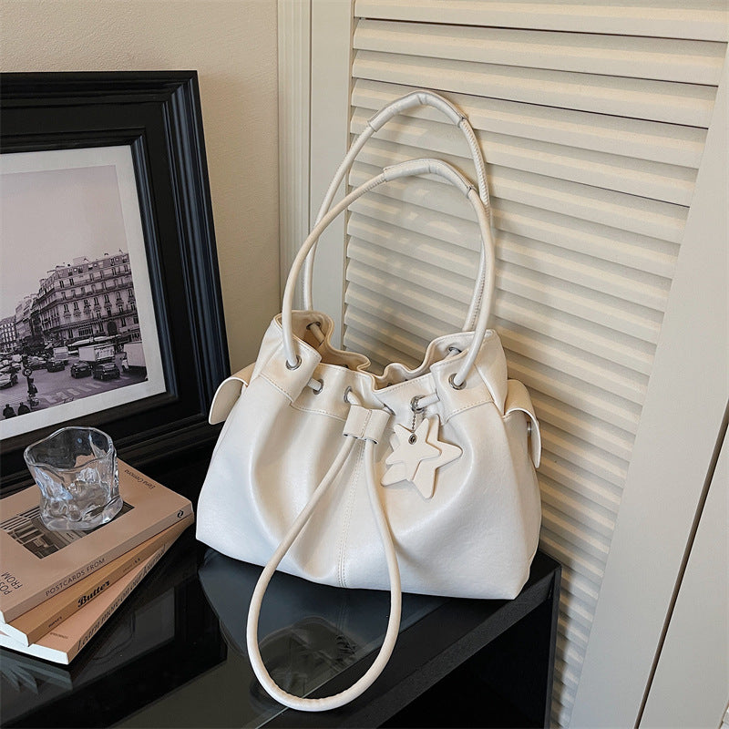 Early Spring Pleated Korean Style Lazy Lightweight Underarm Shoulder Bags