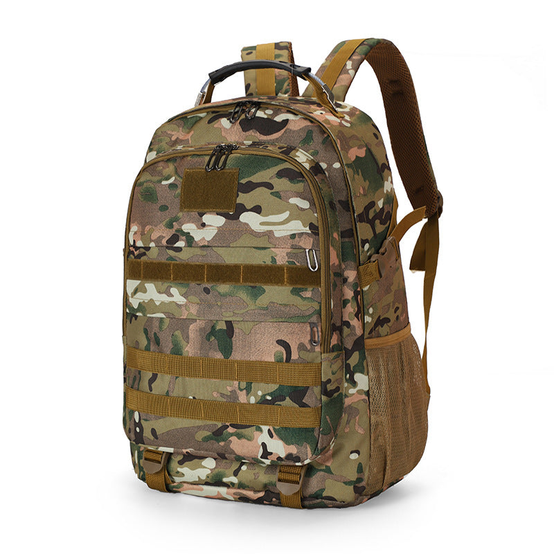 Men's Camouflage Military Jesus Survival Charging Large Bags