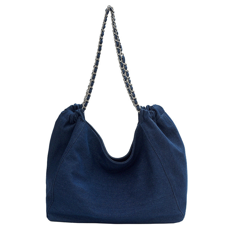 Women's Denim Lightweight Summer College For Class Women's Shoulder Bag