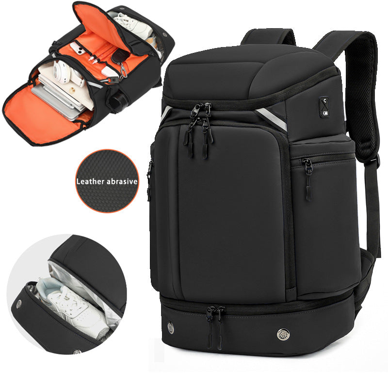 Women's & Men's Business Commute Computer Multifunctional Waterproof Backpacks