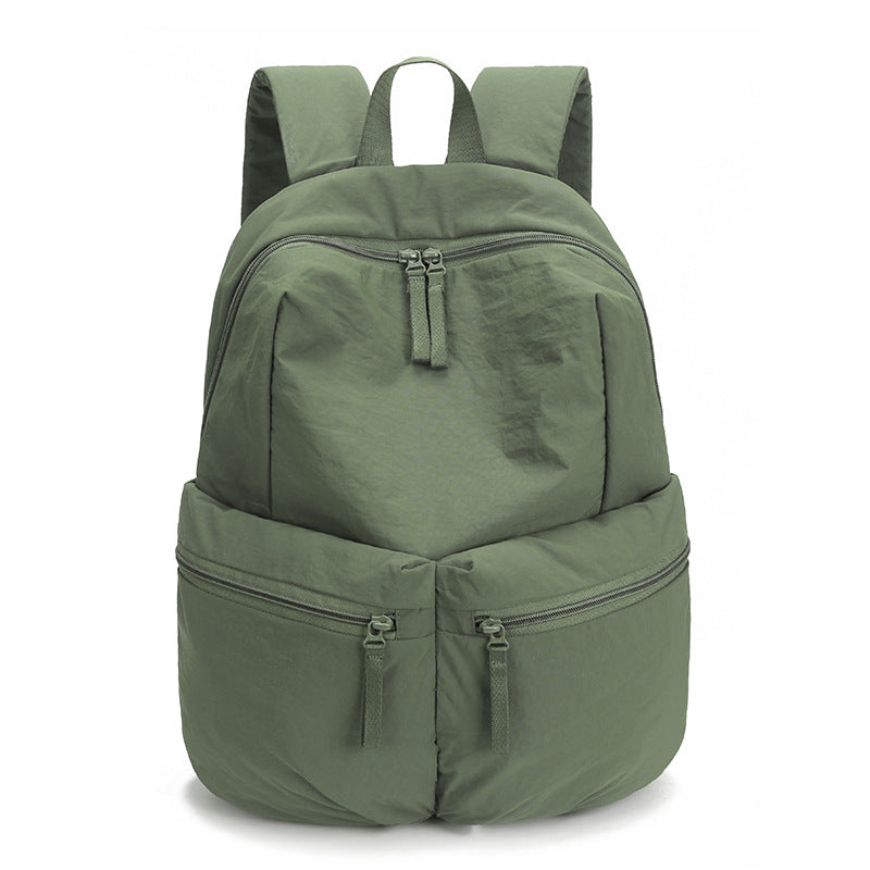 Women's Simple College Nylon Cloth Outing For Leisure Backpack